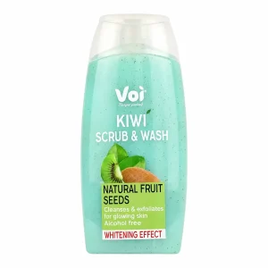 Voi Kiwi Scrub & Wash 400ml – Gommage & Gel Douche Exfoliant au Kiwi – Nettoyage & Peau Douce