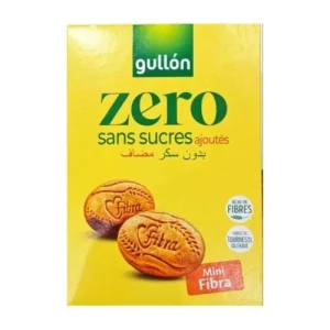 Gullon Zero Mini Fibra 250g – Biscuits Sans Sucres Ajoutés Riches en Fibres | Biscuits Croustillants