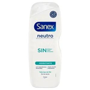 Sanex Neutro Hydratant Gel Douche 600ml – Gel Douche Hydratant pH Neutre | Soin Quotidien de la Peau