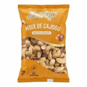 Shariqa Noix de Cajou Grillees Salees 250g – Fruits Secs | Noix de Cajou Roties et Salees