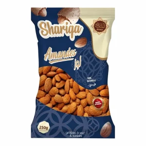 Shariqa Amandes Grillees Salees 250g – Fruits Secs | Snack Apéritif