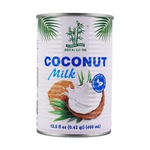 Bamboo Tree Lait de Coco 400ml – Lait de Coco pour Cuisine Asiatique | Cuisine Thai & Recettes Exotiques