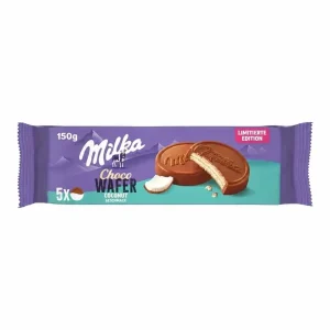 Milka Choco Wafer Coconut 150g – Gaufrettes au Chocolat & Noix de Coco
