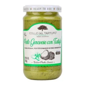 Colle Del Tartufo Pesto Genovese Con Tartufo 184g – Sauce Pesto Génois à la Truffe