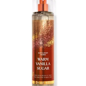 Bath & Body Works Warm Vanilla Sugar Fine Fragrance Mist 236ml – Brume Parfumée Vanille Douce