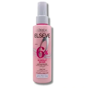 LOreal Paris Elseve Glycolic Gloss Traitement Acidifiant 6% 150ml – Brillance & Cheveux Lisses