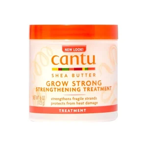 Cantu Shea Butter Grow Strong Strengthening Treatment 173g – Soin Fortifiant Cheveux Fragiles