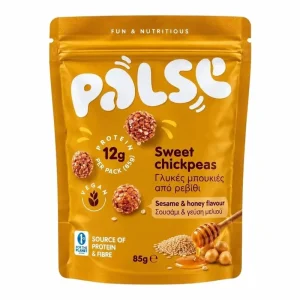 Palse Sweet Chickpeas Sesame & Honey 85g – Snack de Pois Chiches Grillés