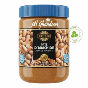 Artesto Pate dArachide Sans Sucre 400g – Beurre de Cacahuete