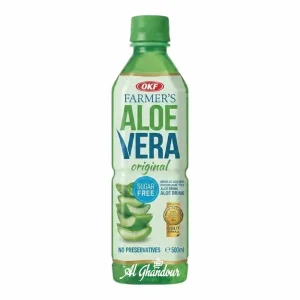 OKF Farmers Aloe Vera Original Sans Sucre 500ml – Boisson à lAloe Vera