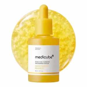 Medicube Kojic Acid Turmeric Niacinamide Serum 30ml – Serum Visage Anti Taches & Eclat | Acide Kojique Curcuma & Niacinamide