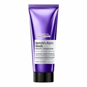 LOreal Professionnel Serie Expert Keratin Alpha Sleek Smooth Transformer 200ml – Soin Transformatif Lissant Anti Frisottis