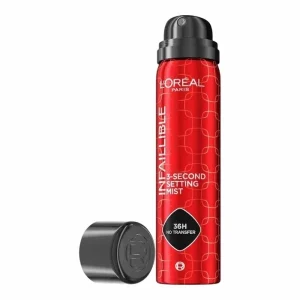 LOreal Paris Infaillible 3 Second Setting Mist 36H No Transfer – Brume Fixatrice Maquillage
