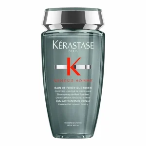 Kerastase Genesis Homme Bain de Force Quotidien 250ml – Shampooing Fortifiant Purifiant