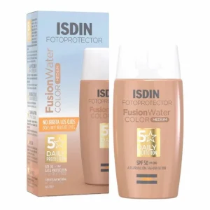 ISDIN Fotoprotector Fusion Water Color Medium SPF 50 – Protection Solaire Visage Teintee