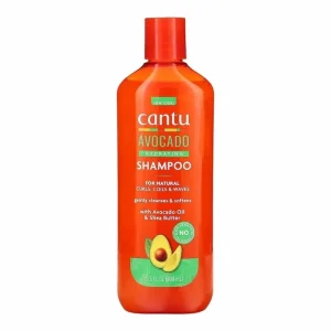 Cantu Shampooing Hydratant Avocat & Beurre de Karite 400ml – Cheveux Secs Boucles & Textures
