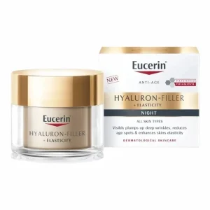 Eucerin Hyaluron Filler + Elasticity Soin de Nuit 50ml – Creme Anti Age Peaux Matures