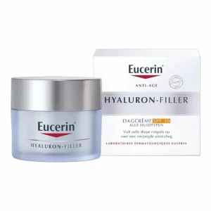 Eucerin Hyaluron Filler Soin de Jour SPF 30 50ml – Creme Anti Rides & Hydratante
