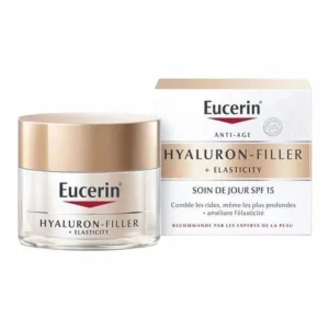 Eucerin Hyaluron Filler + Elasticity Soin de Jour SPF 15 50ml – Creme Anti Age Peau Mature