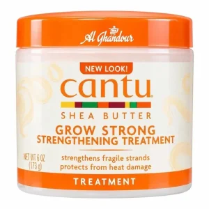 Cantu Shea Butter Grow Strong Strengthening Treatment 173g – Soin Fortifiant Cheveux Fragiles