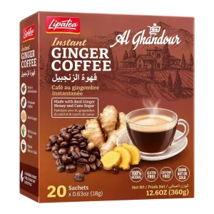 Lipatea Cafe Instantane au Gingembre 20 Sachets – Ginger Coffee