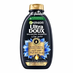 Garnier Ultra Doux Black Charcoal & Nigella Oil 400ml – Shampooing Equilibrant Purifiant