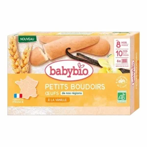 Babybio Petits Boudoirs a la Vanille Bio 120g