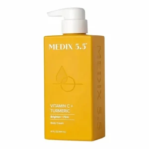 Medix 5 5 Vitamin C + Curcuma 444ml – Creme Corps Eclaircissante & Raffermissante